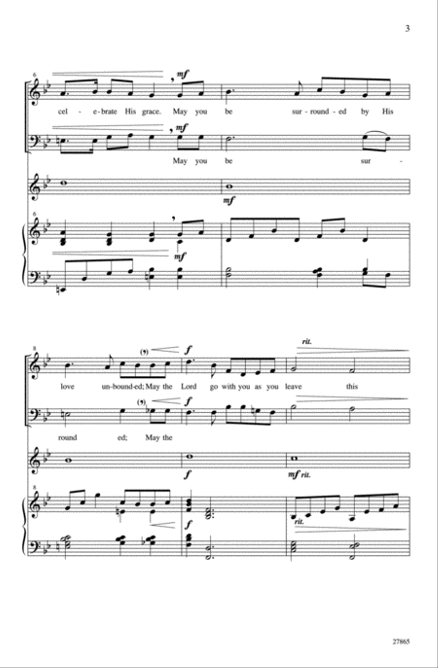 Go Forth in Song 2-Part scores gallery preview page 3