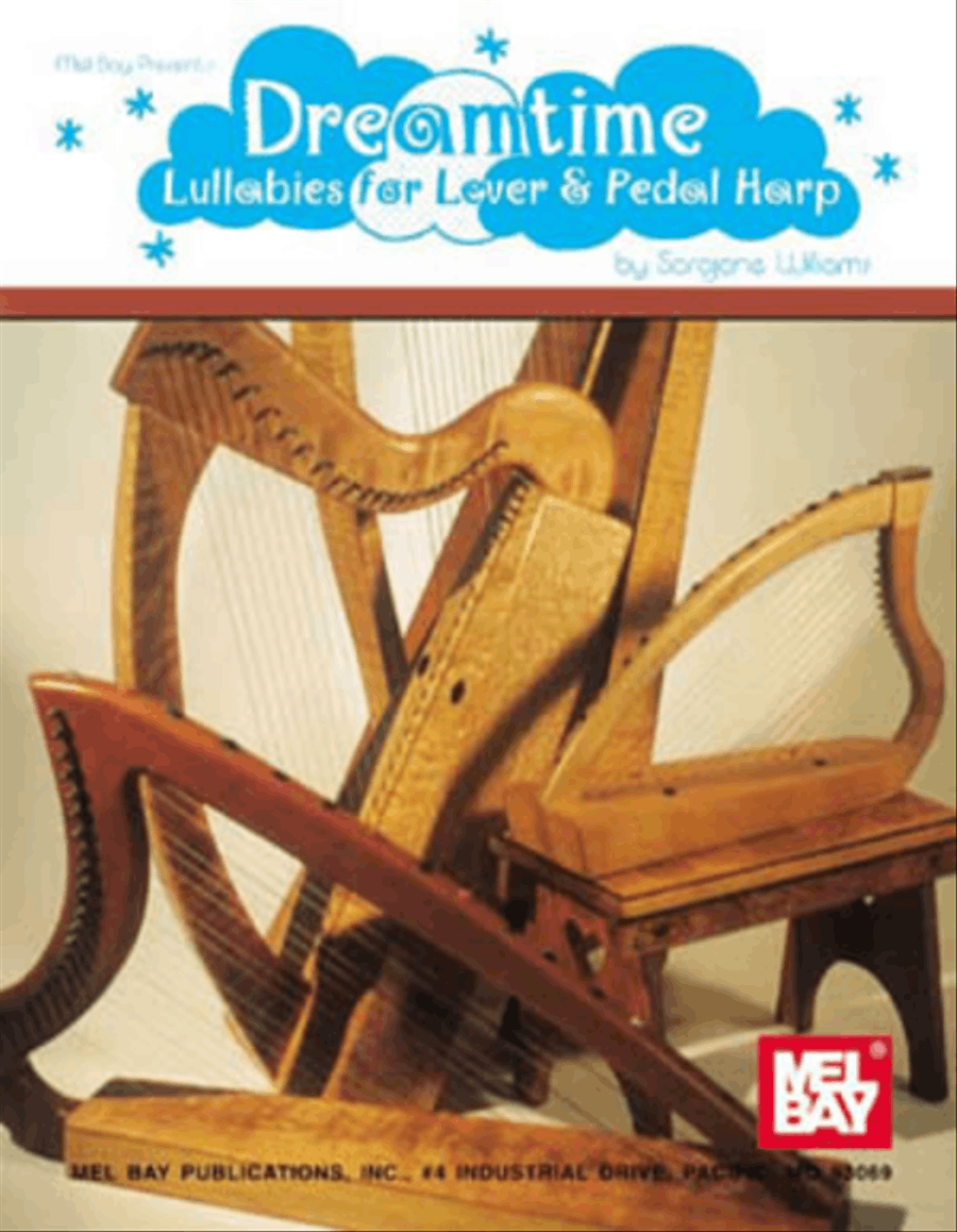 Dreamtime: Lullabies for Lever and Pedal Harp Pedal Harp scores gallery preview page 1