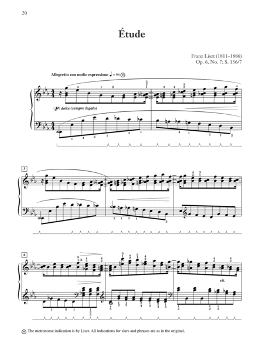 21 Selected Piano Works Piano Solo scores gallery preview page 5