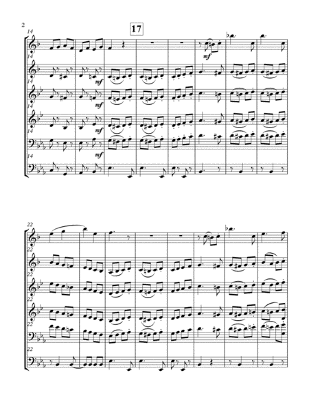 Ramsoe Brass Quartet No. 3, 4th mvt.