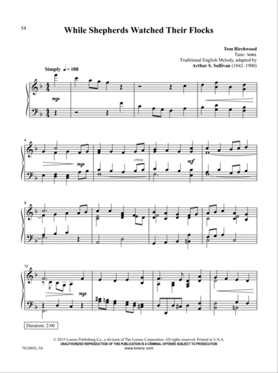 The Church Pianist's Library, Vol. 19 Piano Solo scores gallery preview page 20