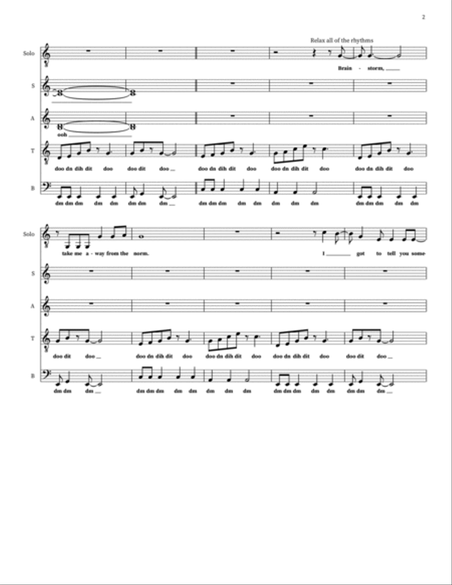 Amber 4-Part scores gallery preview page 2