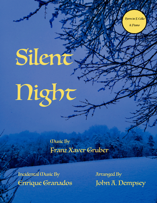 Book cover for Silent Night (Trio for Horn in F, Cello and Piano)