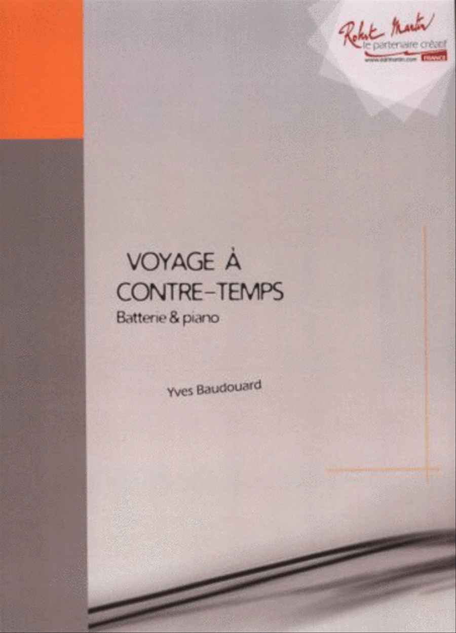 Voyage à contretemps Piano Accompaniment scores gallery preview page 1