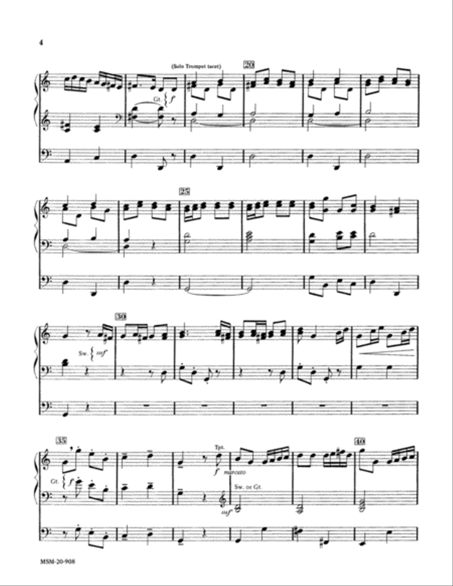 Trumpet Prelude Trumpet Prelude Trumpet scores gallery preview page 3