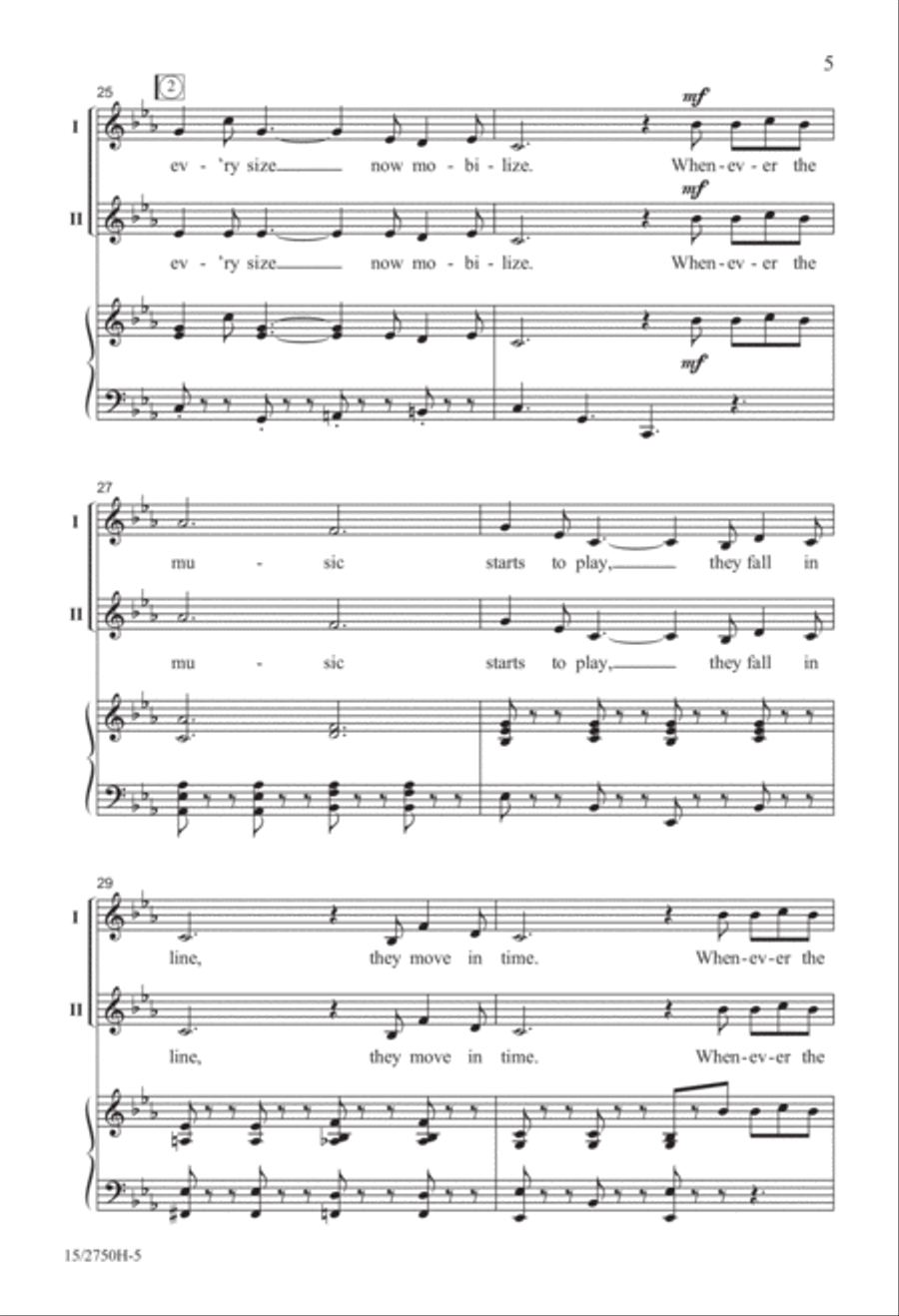 Christmas Toys on Parade 2-Part scores gallery preview page 5