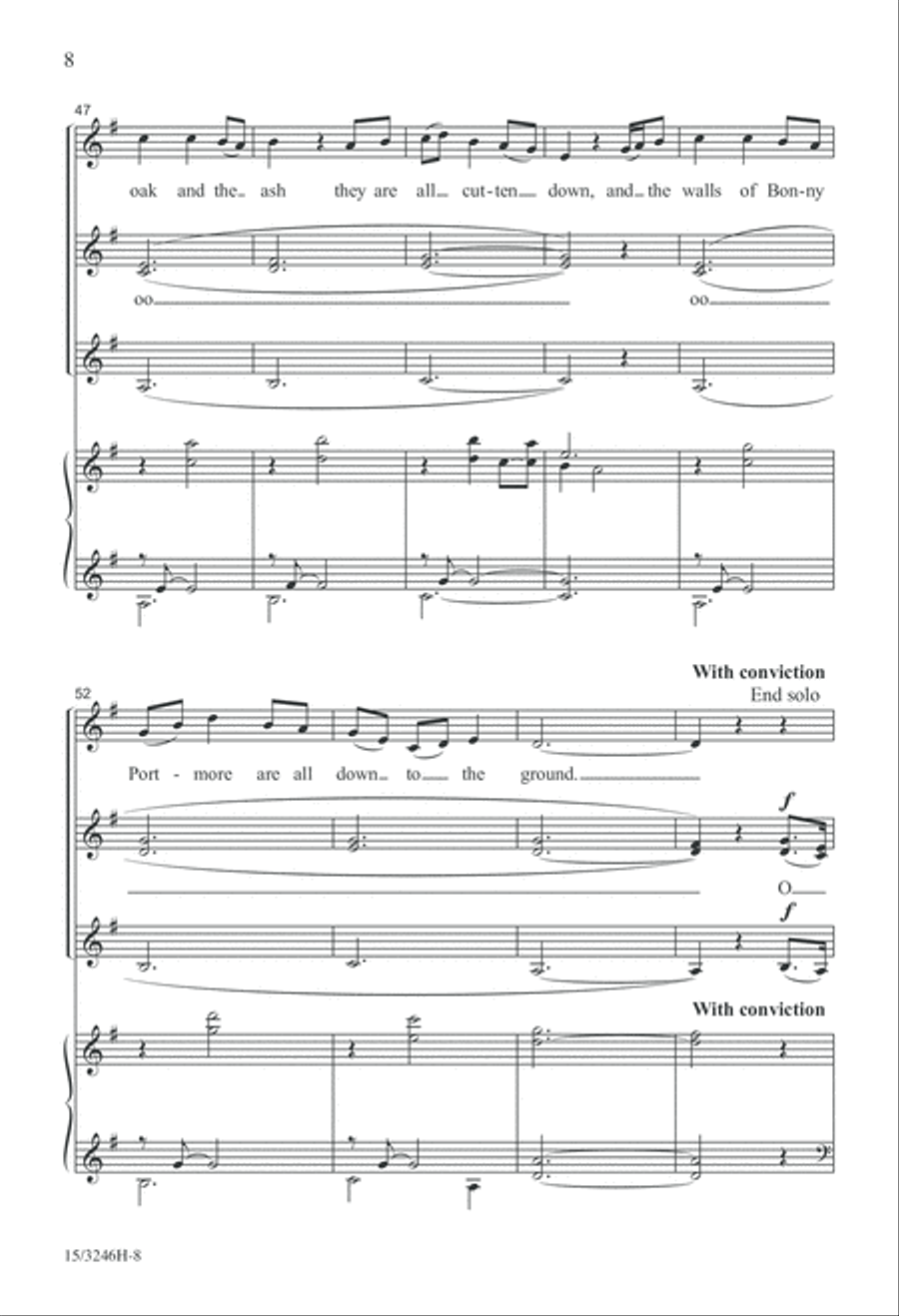 Bonny Portmore SSA scores gallery preview page 8