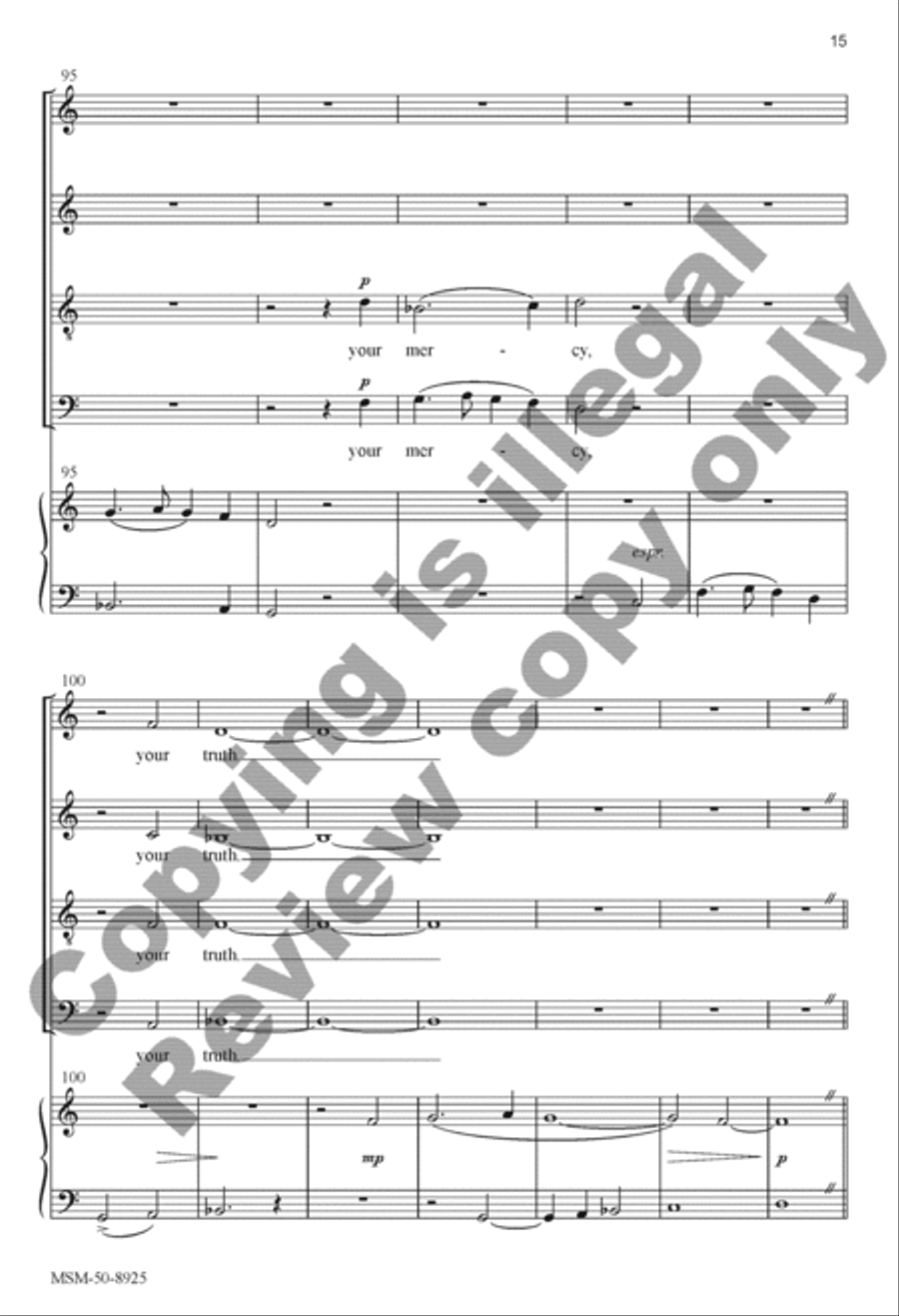Trust and Kindness Trust and Kindness 4-Part scores gallery preview page 19