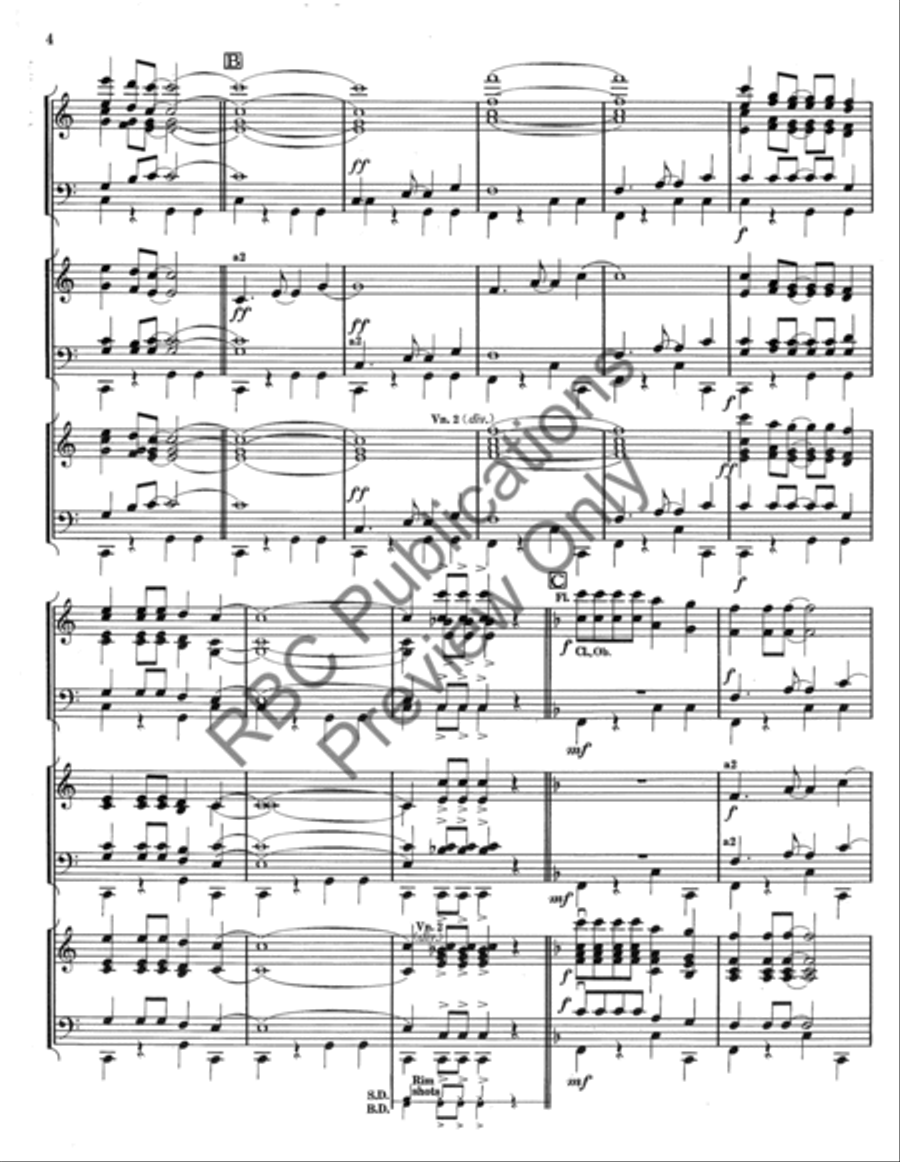 Matilda Full Orchestra scores gallery preview page 5
