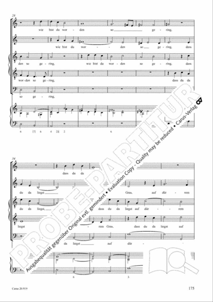 Opera varia I. Works with 1-7 parts (Complete edition, vol. 19) [Werke mit 1-7 obligaten Stimmen] Score scores gallery preview page 232