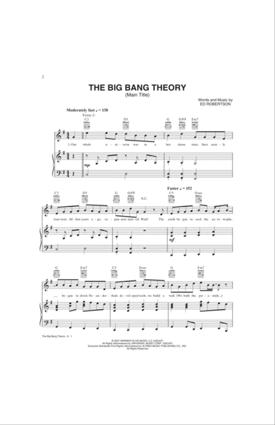 The Big Bang Theory (Main Title) Small Ensemble scores gallery preview page 2