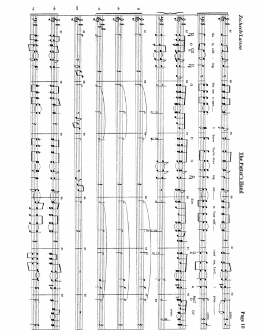 The Potter's Hand Choir scores gallery preview page 12