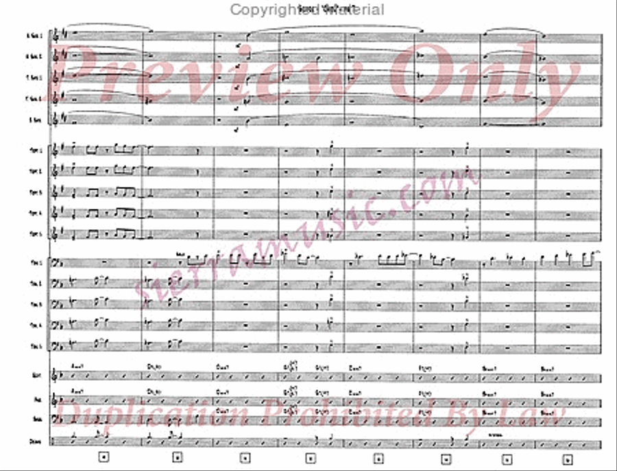 Carl Carl Jazz Ensemble scores gallery preview page 8