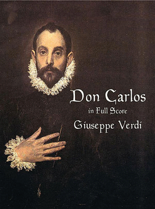 Book cover for Don Carlos in Full Score