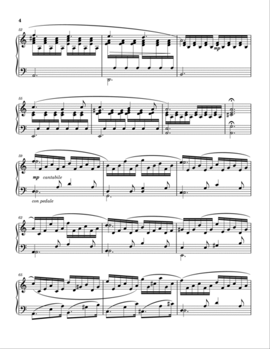Torrents Piano Solo scores gallery preview page 4