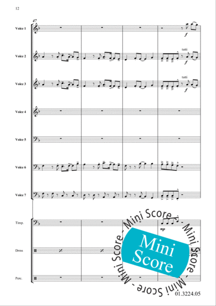 Stan and Stacy Brass Band scores gallery preview page 16