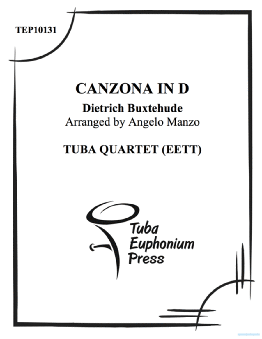Canzona in d EETT scores gallery preview page 1