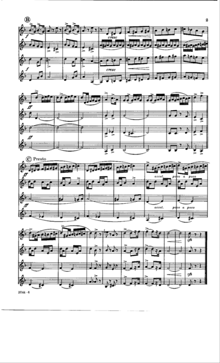 Torch Dance Trumpet scores gallery preview page 3