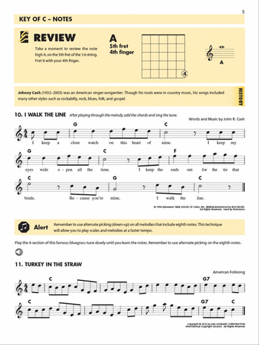 Essential Elements for Guitar – Book 2 Guitar scores gallery preview page 6