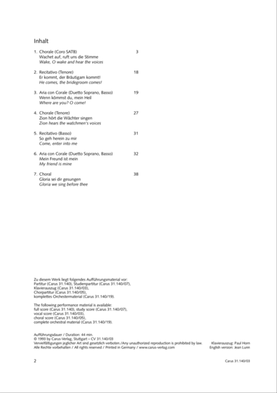 Wake, o wake and hear the voices STB scores gallery preview page 3