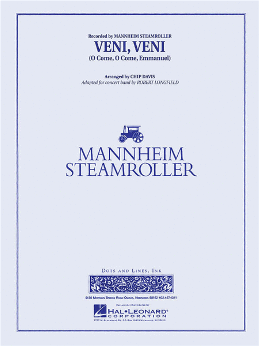 Veni, Veni (O Come, O Come Emmanuel) Concert Band scores gallery preview page 1