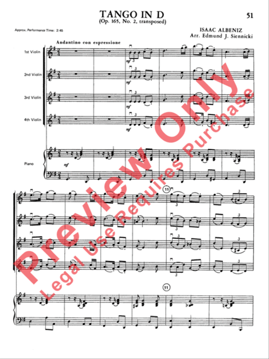 Highland/Etling Violin Quartet Series: Book 1