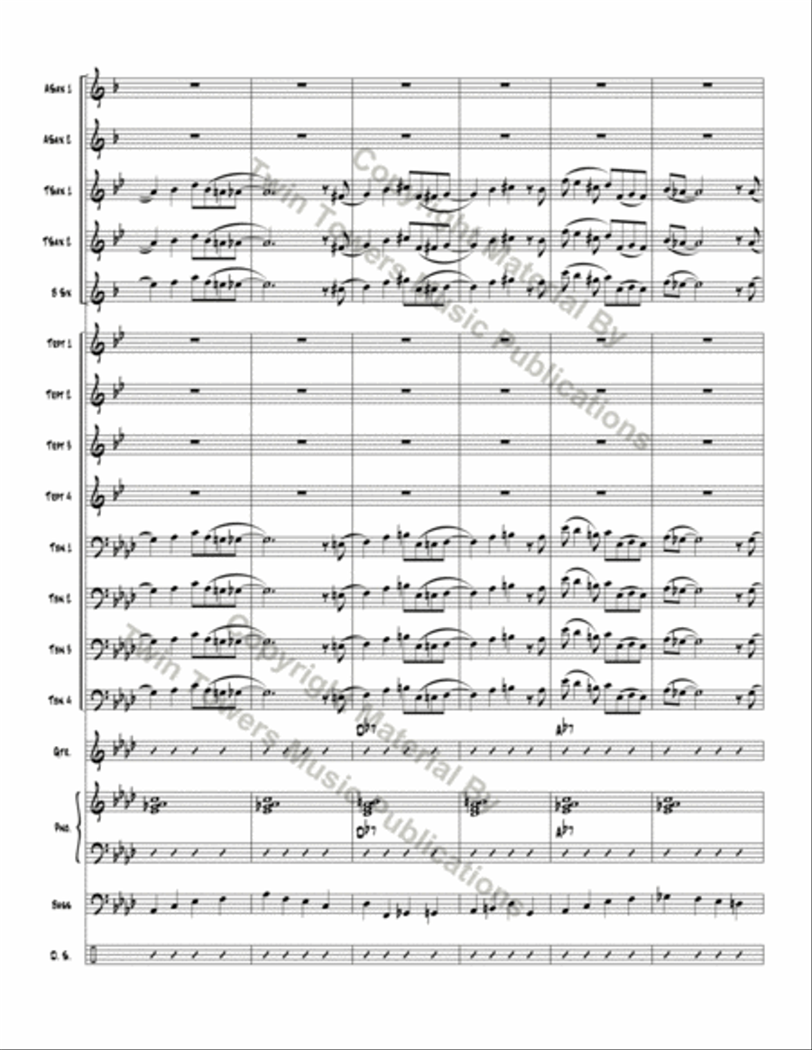 Junk Mix and Hubcap Sale Jazz Ensemble scores gallery preview page 4