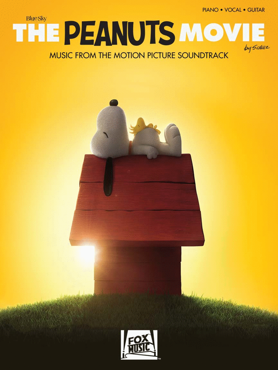 The Peanuts Movie Piano, Vocal, Guitar scores gallery preview page 1