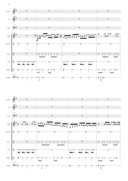 Chinese new year celebration for large ensemble (score only) image number null