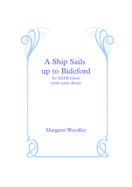 A Ship Sails up to Bideford (a capella SATB) image number null