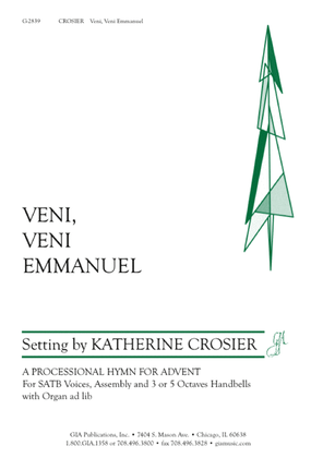 Book cover for Veni, Veni Emmanuel