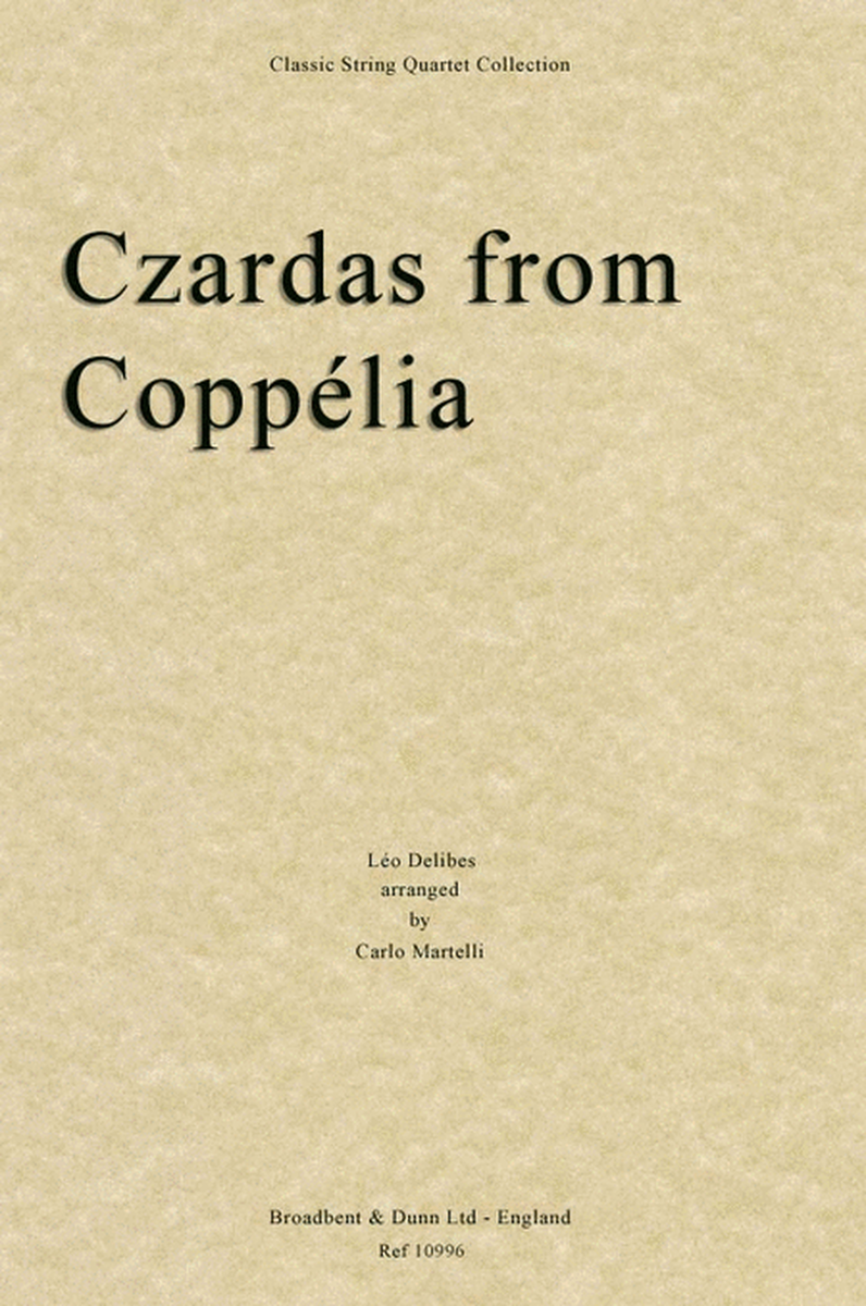 Czardas from Coppélia