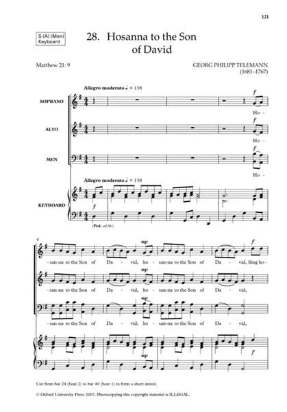 The Oxford Book of Flexible Anthems by Various SATB - Sheet Music