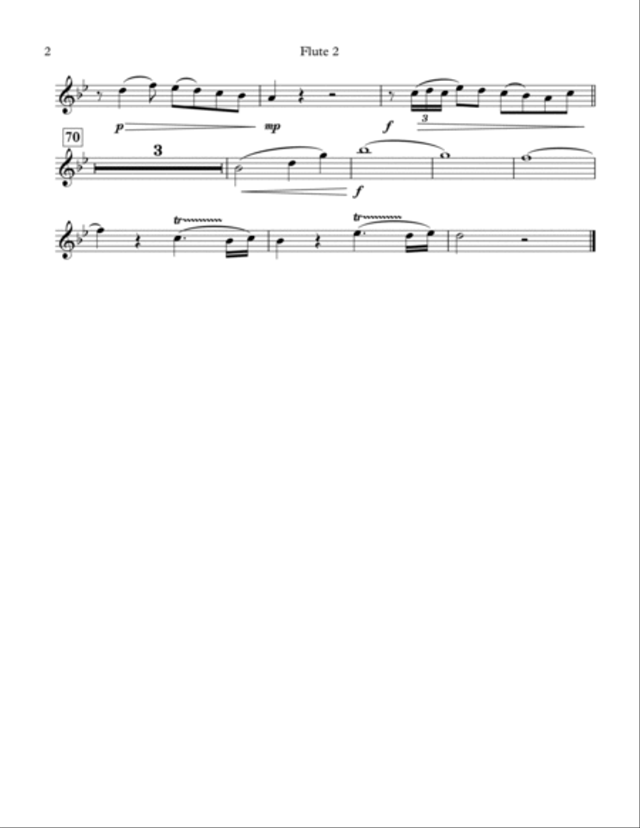 Voi Che Sapete - Parts Large Ensemble scores gallery preview page 6