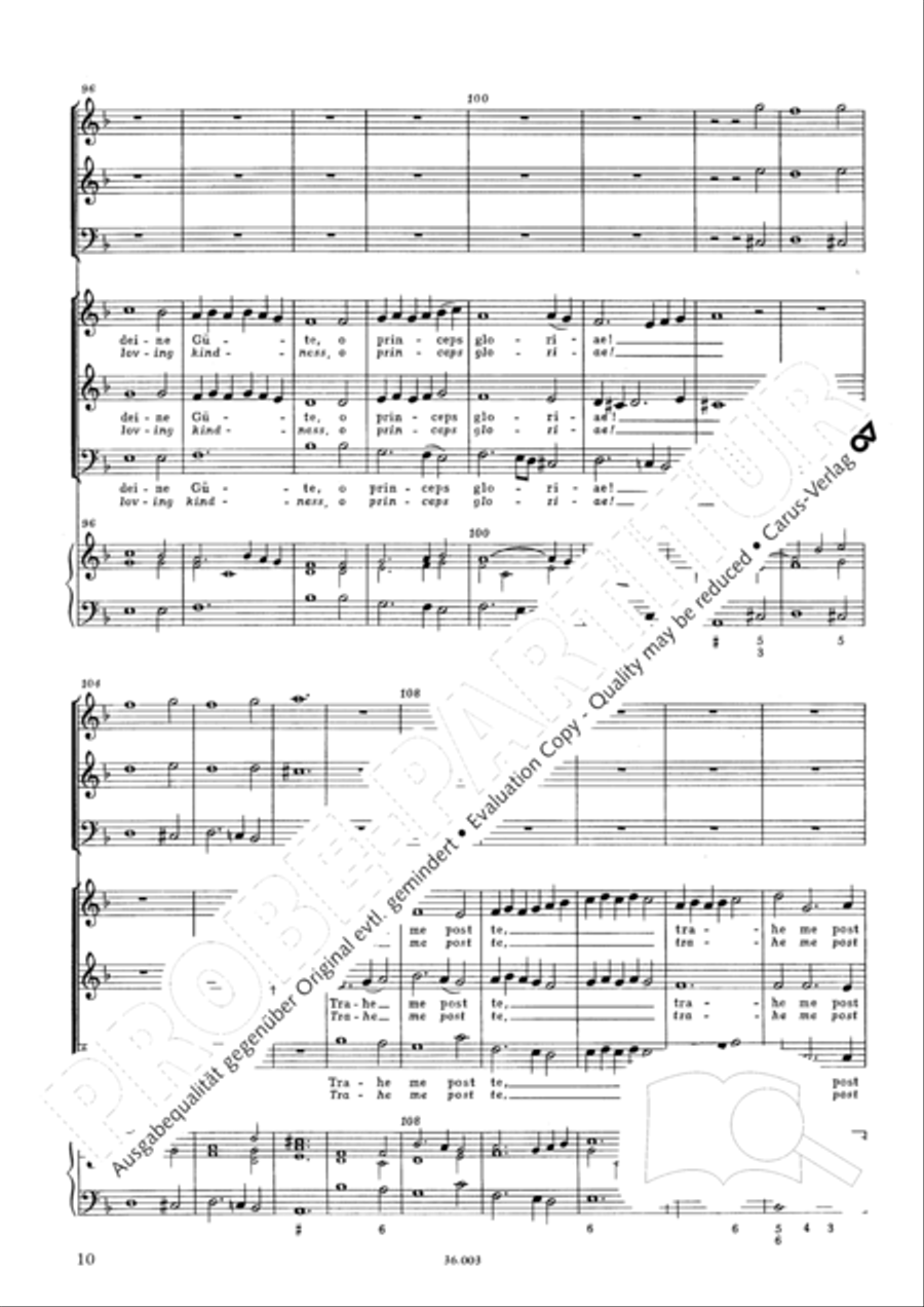 In dulci jubilo (Nun singet und seid froh) 3-Part scores gallery preview page 11
