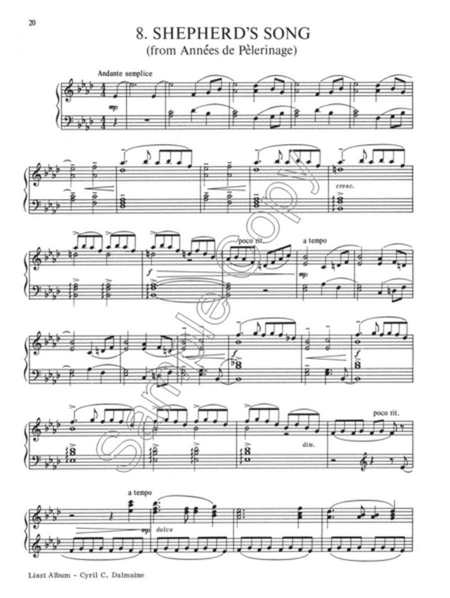 Liszt - Silhouette Series