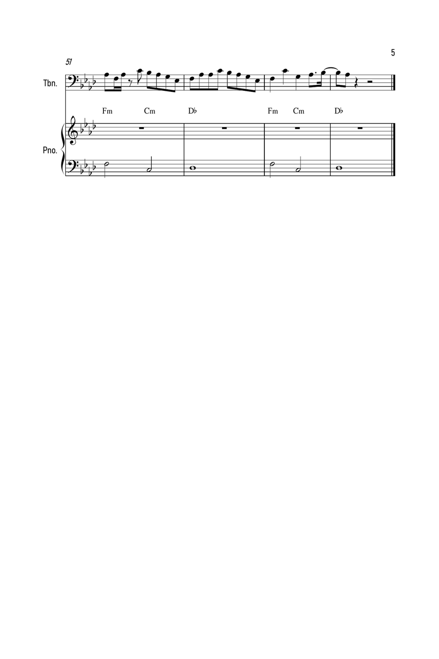 Snelle Maan Piano scores gallery preview page 5