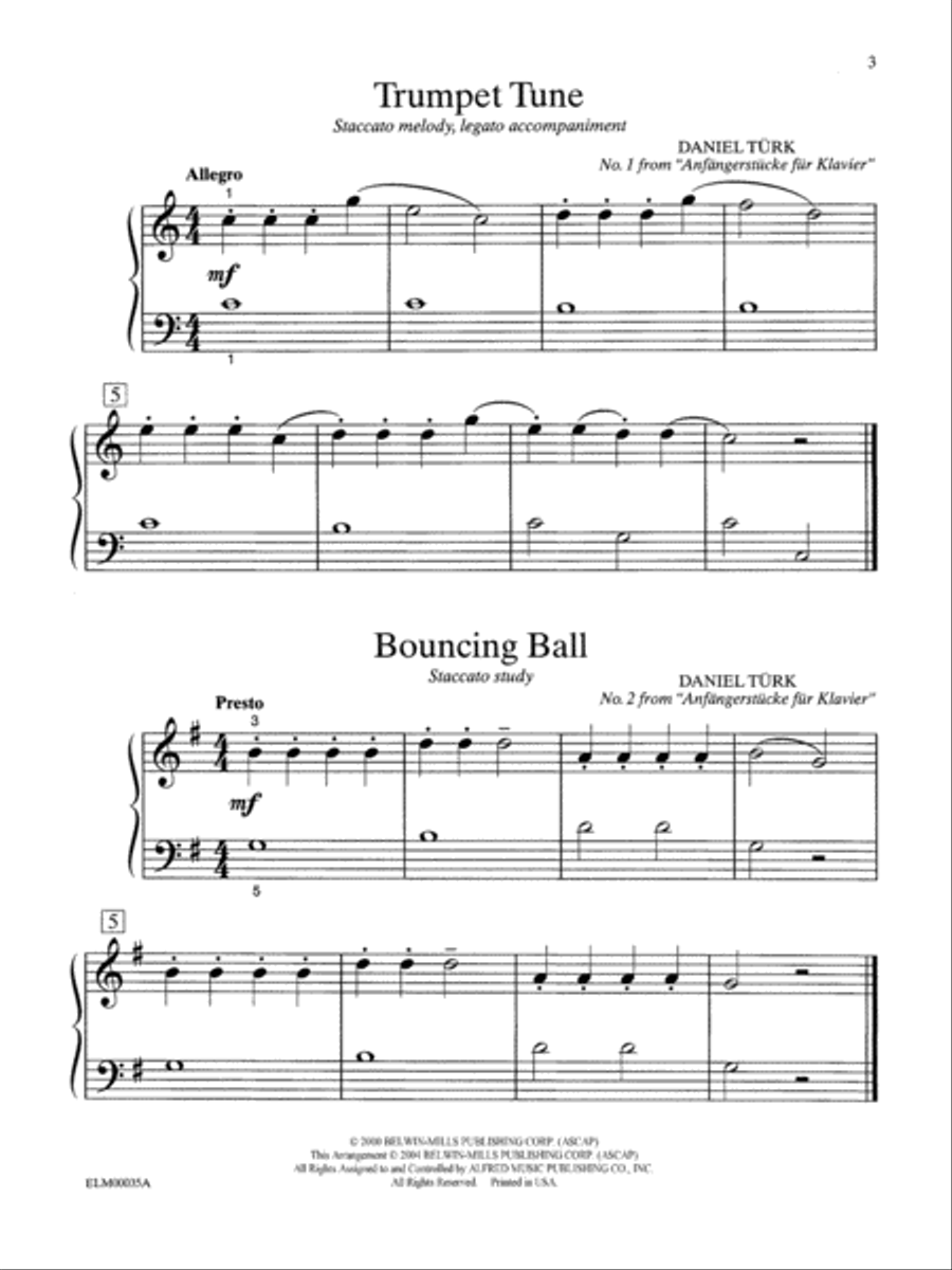Technic Is Fun, Early Elementary Piano Method scores gallery preview page 3