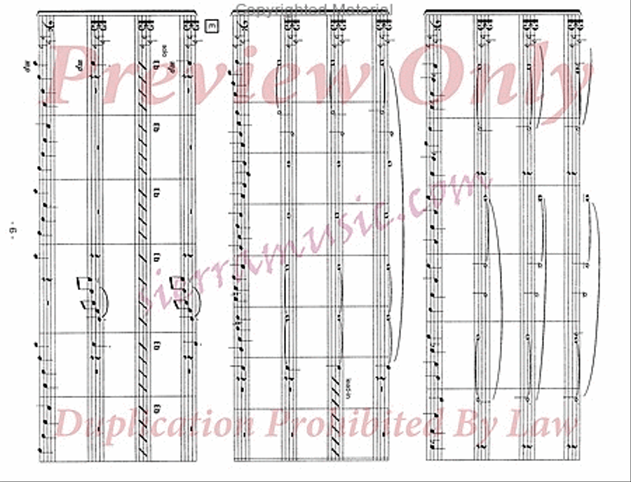 Lassus Trombone Trombone Quartet scores gallery preview page 7