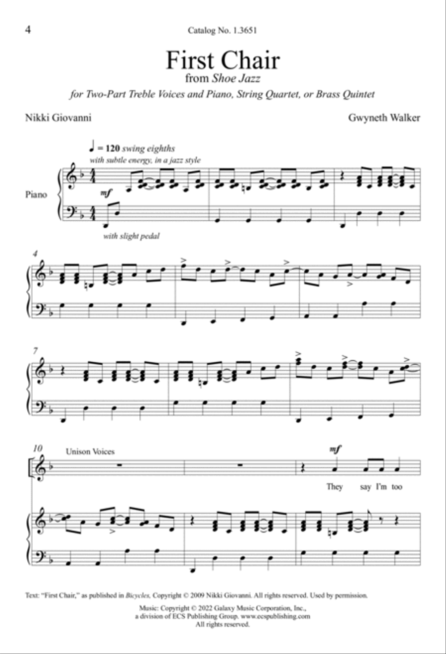 First Chair First Chair 2-Part scores gallery preview page 2