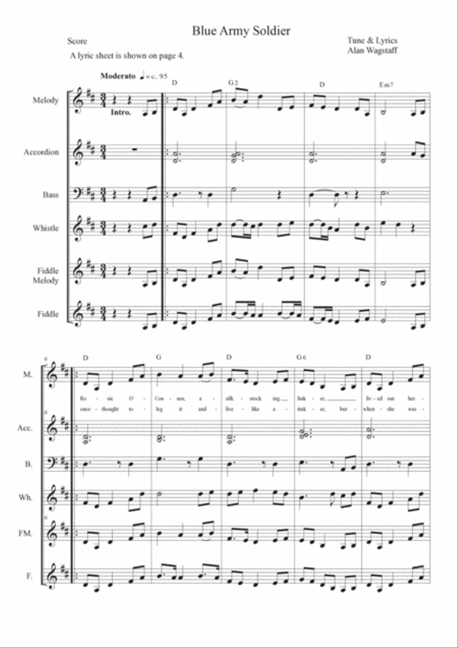 Blue Army Soldier Blue Army Soldier Small Ensemble scores gallery preview page 2