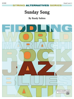 Book cover for Sunday Song