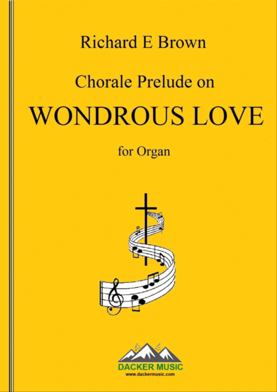 Chorale Prelude on Wondrous Love Organ Solo scores gallery preview page 1