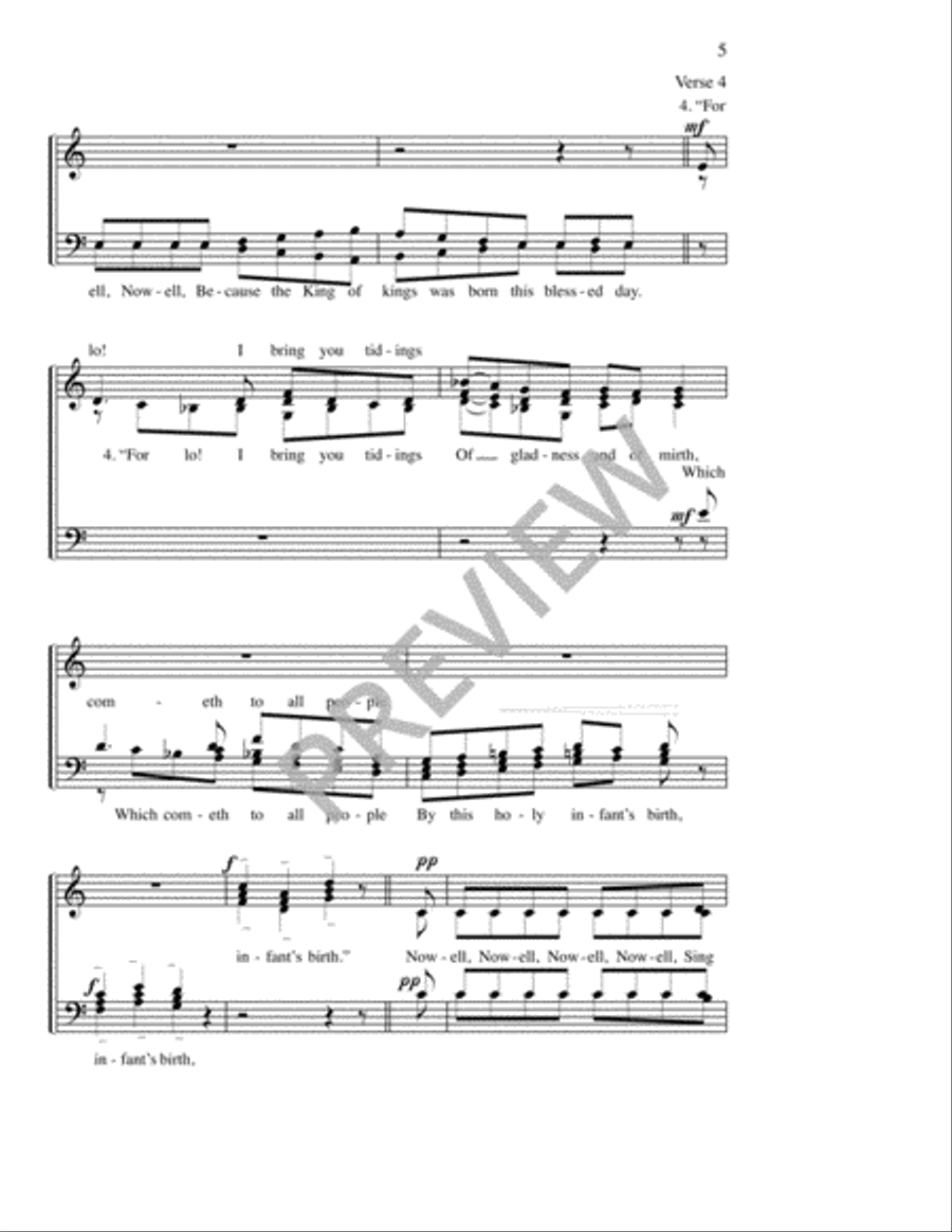 A Child This Day A Child This Day 4-Part scores gallery preview page 6
