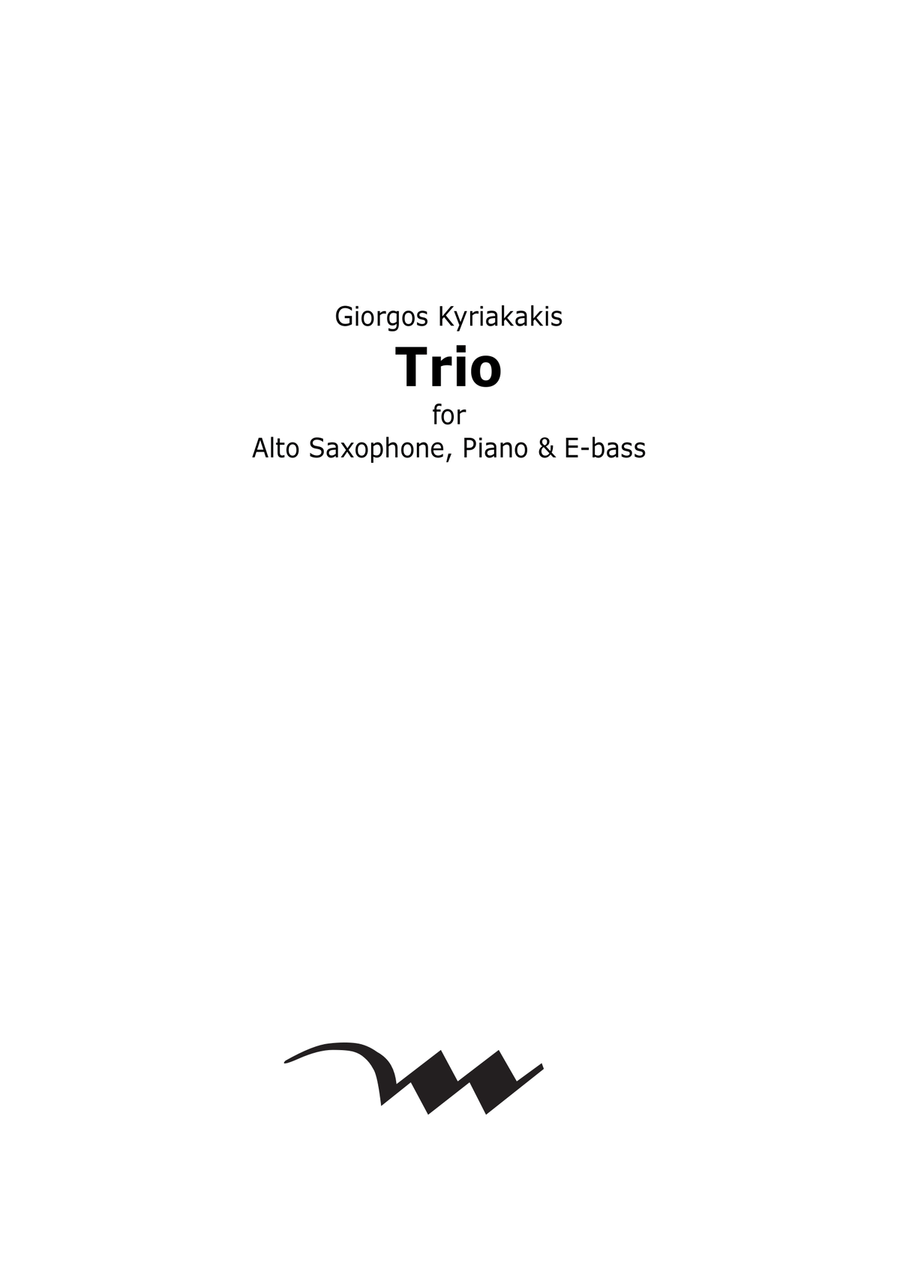 Trio Chamber Music scores gallery preview page 1