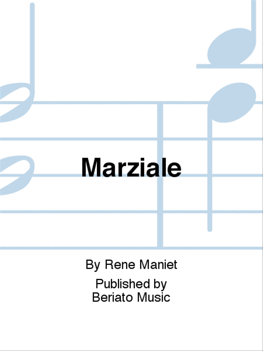 Marziale Marziale Double Bass scores gallery preview page 1