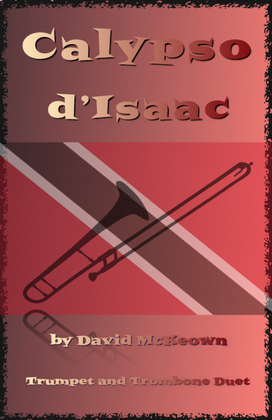 Book cover for Calypso d'Isaac, for Trumpet and Trombone Duet