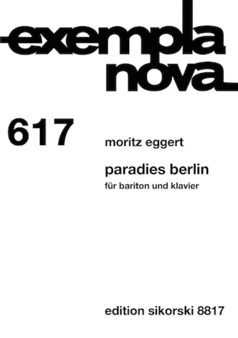 Paradies Berlin Baritone Horn scores gallery preview page 1