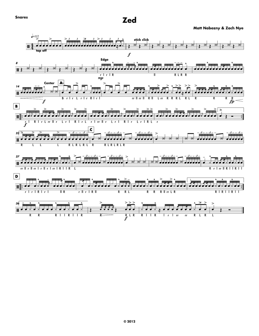Zed Marching Band scores gallery preview page 4