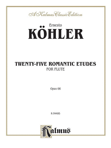 Twenty-five Romantic Etudes, Op. 66